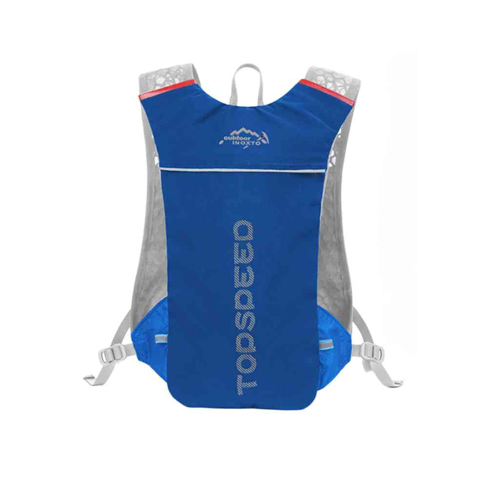 Mochila de Hidratação 5L Ultraleve para Corrida e Ciclismo Azul da loja urbanno 0001