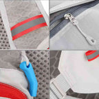 Mochila de Hidratação 5L Ultraleve para Corrida e Ciclismo Cinza da loja urbanno 0004