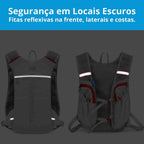 Mochila de Hidratação 5L Ultraleve para Corrida e Ciclismo Cinza da loja urbanno 0008