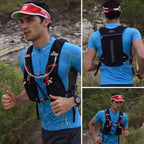 Mochila de Hidratação 5L Ultraleve para Corrida e Ciclismo Preta da loja urbanno 0002