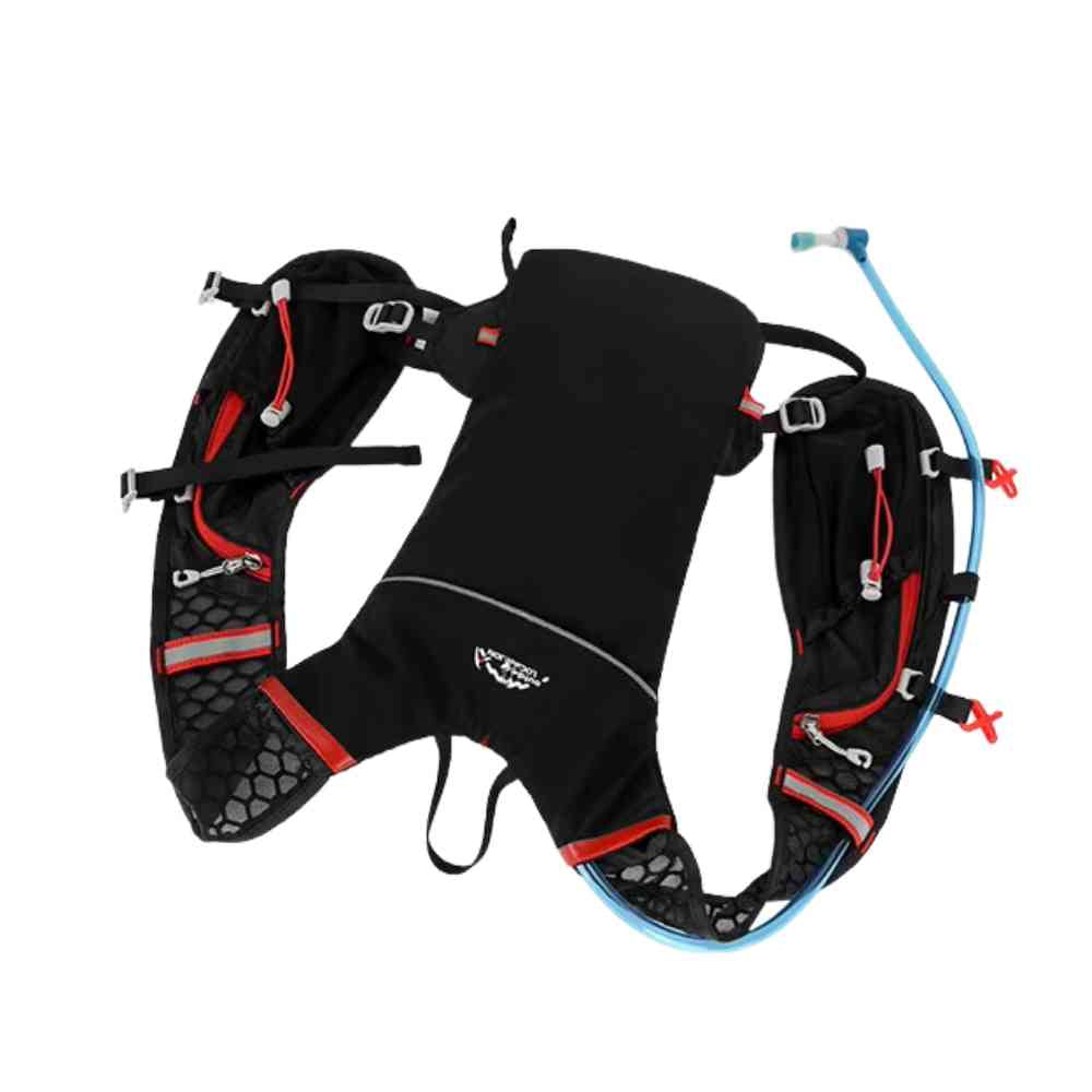 Mochila de Hidratação 5L Ultraleve para Corrida e Ciclismo Preta da loja urbanno 0004