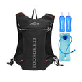 Mochila de Hidratação 5L Ultraleve para Corrida e Ciclismo Preta da loja urbanno 0006