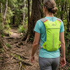 Mochila de Hidratação 5L Ultraleve para Corrida e Ciclismo Verde Limão da loja urbanno 00002