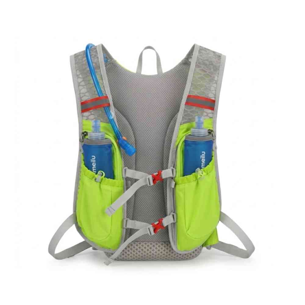 Mochila de Hidratação 5L Ultraleve para Corrida e Ciclismo Verde Limão da loja urbanno 00004