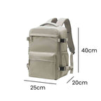 Mochila de Viagem Khaki com Compressão a Vácuo para Notebook 15.6 polegadas da loja urbanno 0005