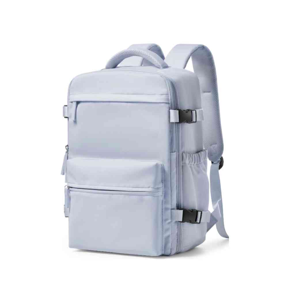 Mochila de Viagem Lilás com Compressão a Vácuo para Notebook 15.6 polegadas da loja urbanno 00001