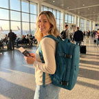 Mochila de Viagem Notebook 15.6" Impermeável Executiva Azul da loja urbanno 00002