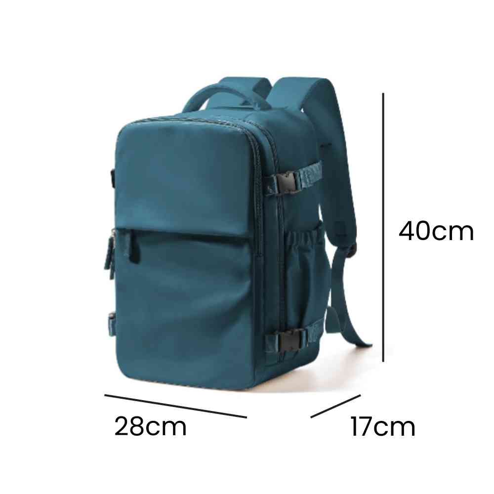 Mochila de Viagem Notebook 15.6" Impermeável Executiva Azul da loja urbanno 00005