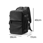 Mochila de Viagem Notebook 15.6" Impermeável Executiva Preta da loja urbanno 0005