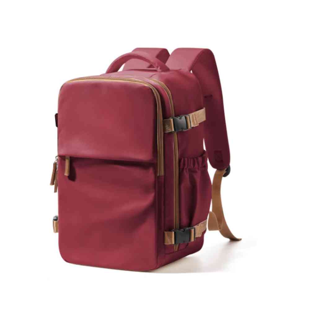 Mochila de Viagem Notebook 15.6" Impermeável Executiva Vermelha da loja urbanno 0001