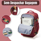 Mochila de Viagem Notebook 15.6" Impermeável Executiva Vermelha da loja urbanno 0003
