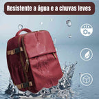 Mochila de Viagem Notebook 15.6" Impermeável Executiva Vermelha da loja urbanno 0004