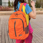 Mochila para o Dia a Dia Dobrável Ultraleve 30L Impermeável Laranja da loja urbanno 0004