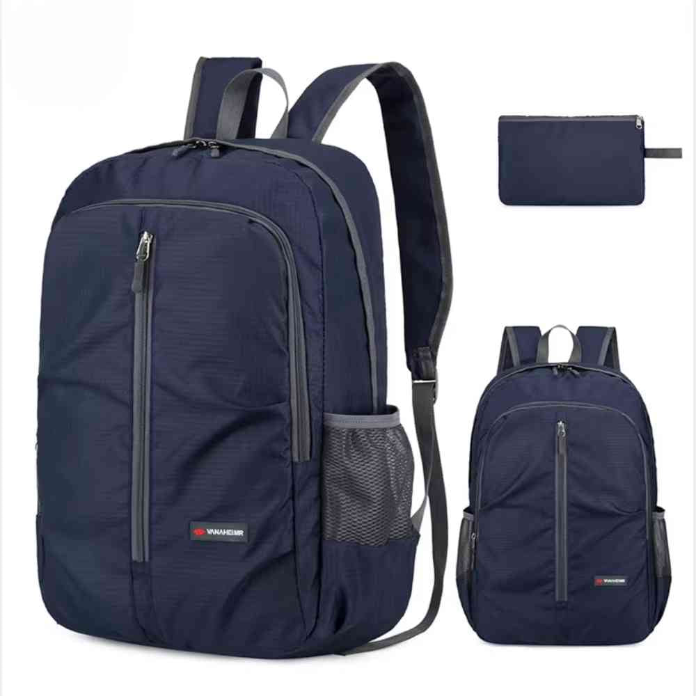 Mochila para o Dia a Dia Ultraleve 30L Impermeável Azul Escuro da loja urbanno 0006