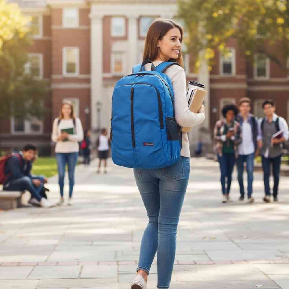 Mochila para o Dia a Dia Ultraleve 30L Impermeável Azul da loja urbanno 002