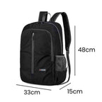 Mochila para o Dia a Dia Ultraleve 30L Impermeável Preta da loja urbanno 05