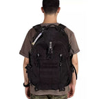 Mochila Tática Militar 40L Camping Viagem Aventura Preta - loja urbanno - 0002