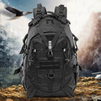 Mochila Tática Militar 40L Camping Viagem Aventura Preta - loja urbanno - 0006
