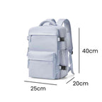 Mochila de Viagem Lilás com Compressão a Vácuo para Notebook 15.6 polegadas da loja urbanno 00004