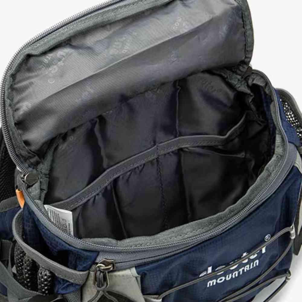 Pochete Cinto de Hidratação e Ombro 8L Multifuncional Aventura Azul e Cinza da loja urbanno 0004