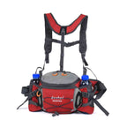 Pochete Cinto de Hidratação e Ombro 8L Multifuncional Aventura Vermelha da loja urbanno 0005