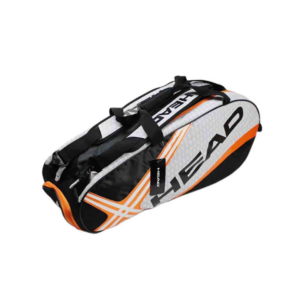 Raqueteira Head 3-6 Raquetes de Tênis com Compartimento para Sapatos Laranja da loja urbanno 0001