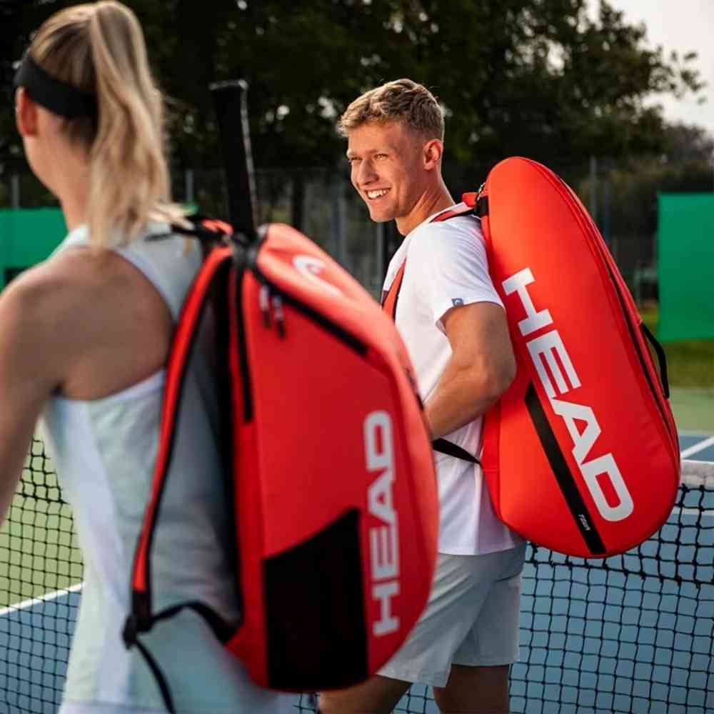 Raqueteira Head Tour Series CCT+ 6 Raquetes de Tênis Mochila Laranja da loja urbanno 0002