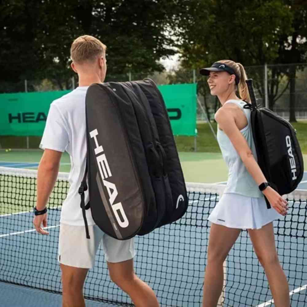 Raqueteira Head Tour Series CCT+ 6 Raquetes de Tênis Mochila Preta da loja urbanno - 002