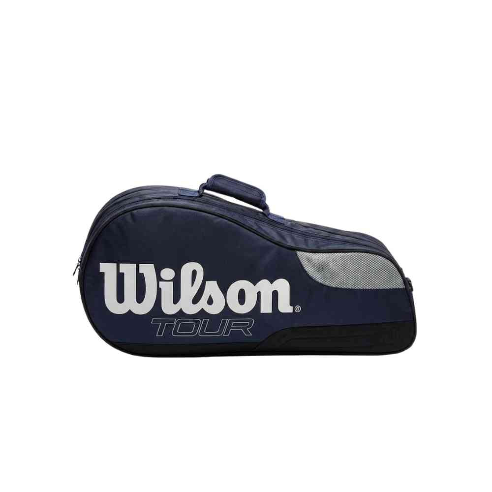 Raqueteira Wilson Tênis 6 Raquetes Azul Escuro da loja urbanno - 0003