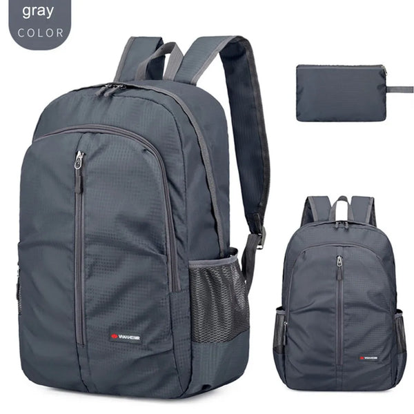 Mochila para o Dia a Dia Ultraleve 30L Impermeável Cinza