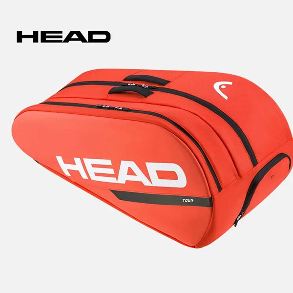 Raqueteira Head Tour Series CCT+ 6 Raquetes de Tênis Mochila Laranja