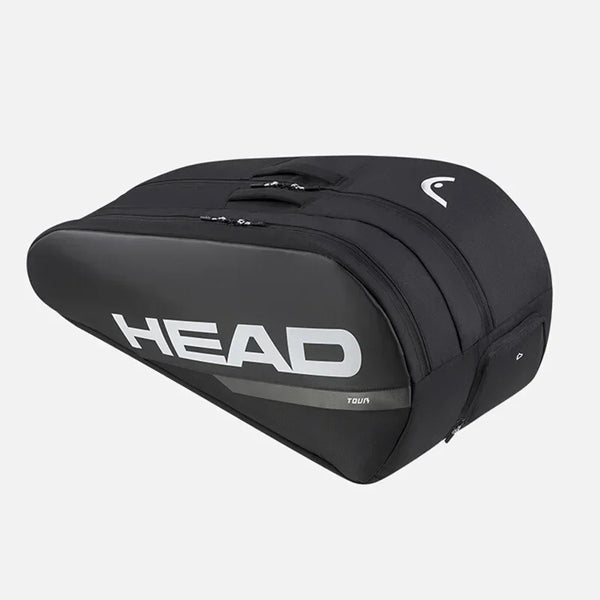 Raqueteira Head Tour Series CCT+ 6 Raquetes de Tênis Mochila Preta