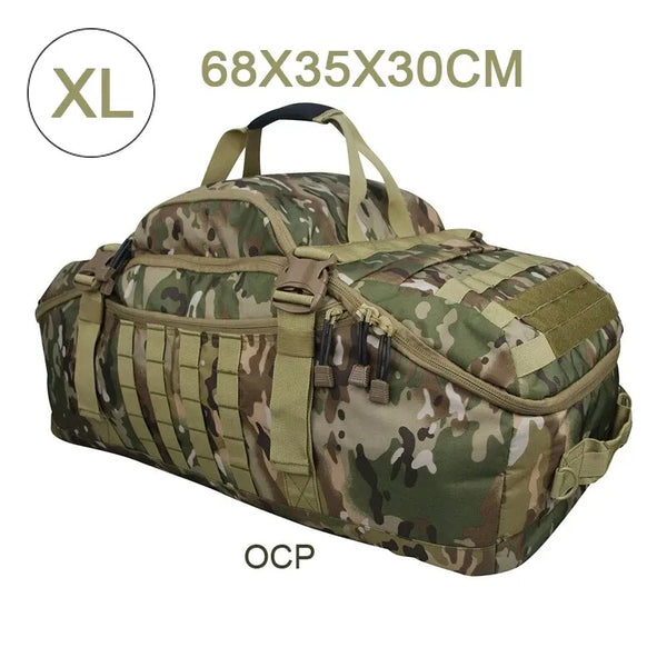 Bolsa de Academia Grande Tática 80L Multifuncional - OCP