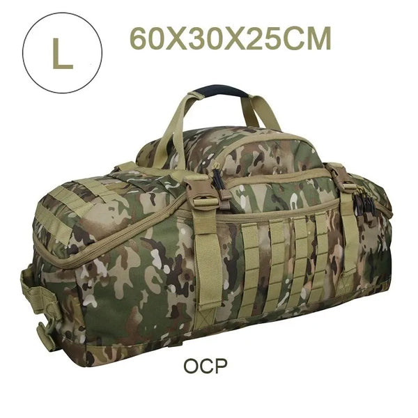 Bolsa de Academia Grande Tática 60L Multifuncional - OCP