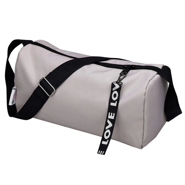 Bolsa de Academia Feminina Pequena Ultraleve - Cinza