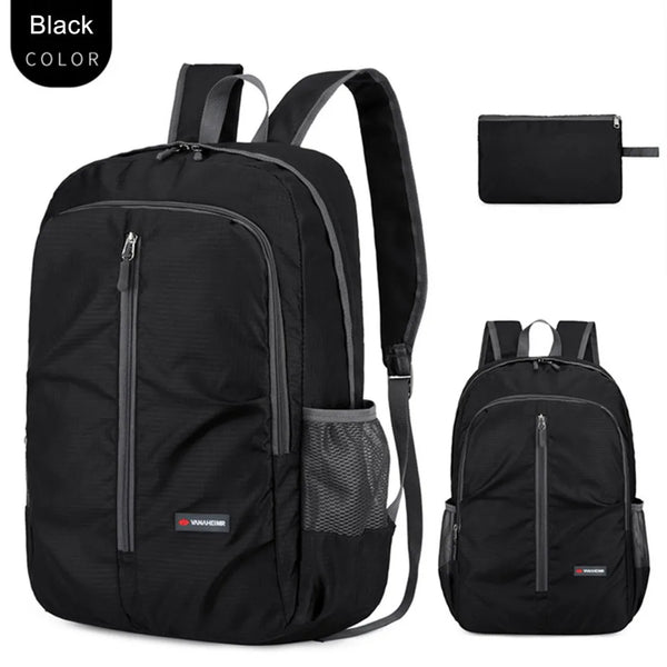 Mochila para o Dia a Dia Ultraleve 30L Impermeável Preta