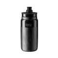 Caramanhola de Ciclismo Ultraleve FLY550 550ml Urbanno preta, vista frontal, com textura escovada e bico superior
