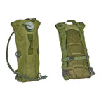 Mochila de Hidratação 3L com Reservatório TPU para Corrida e Ciclismo Verde Militar