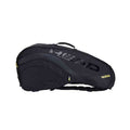 Raqueteira Head Radical CCT para 6 Raquetes de Tênis Preta Urbanno, vista frontal, com design moderno e logo HEAD em destaque, ideal para atletas que buscam estilo e praticidade